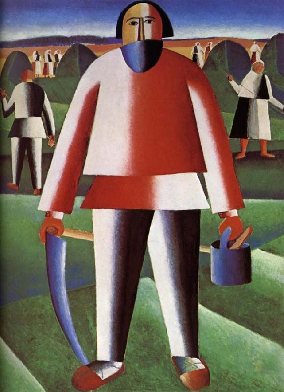 Kasimir Malevich Cut Grazing-s People Germany oil painting art